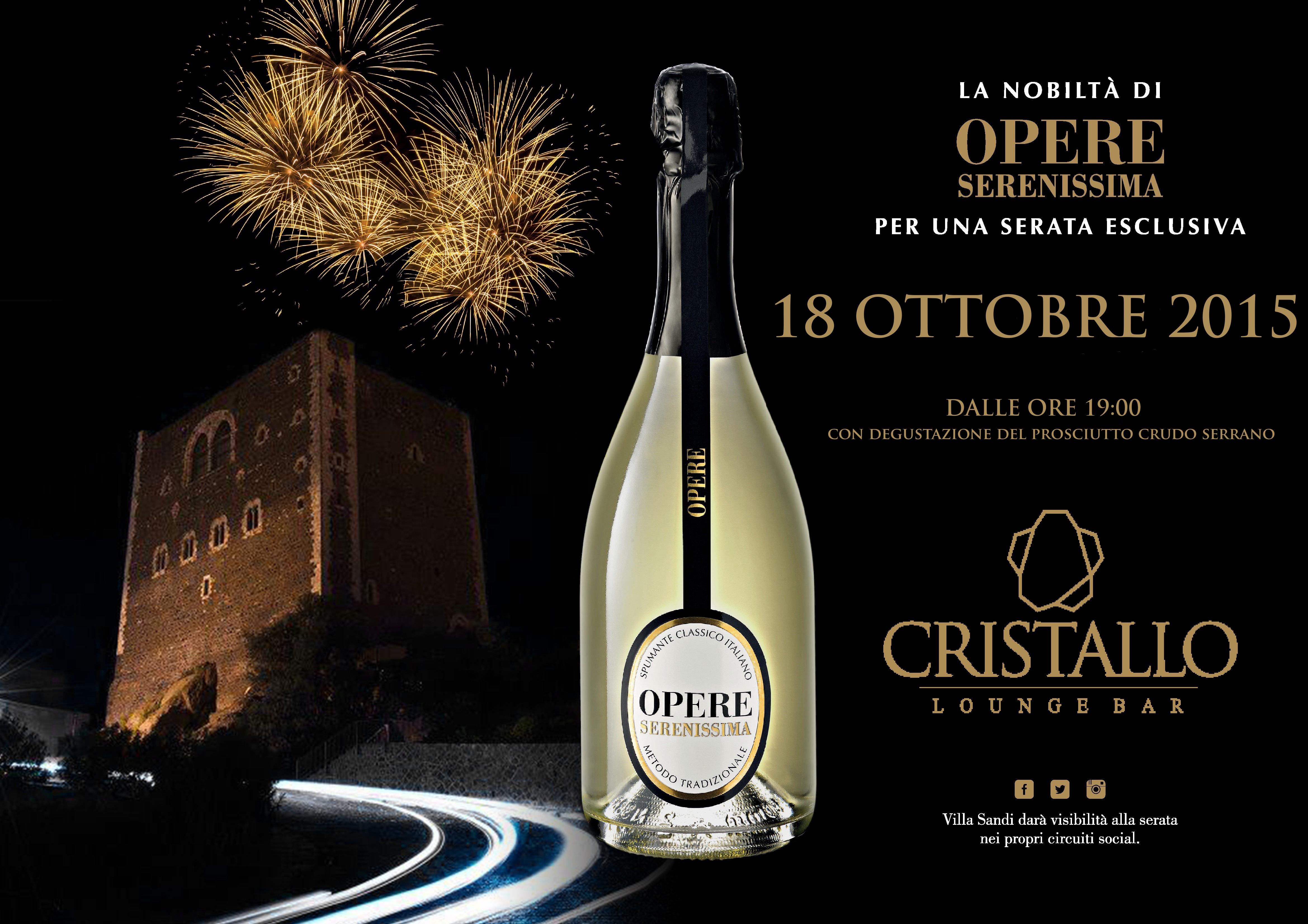 opere serenissima evento cristallo 18 OTTOBRE 2015